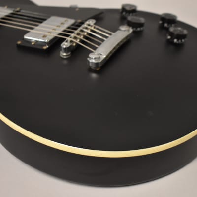 HardLuck Kings Bossman Solid Body Electric Guitar Satin Black image 10