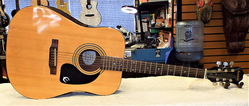 Epiphone DR-90 NA Acoustic Guitar Natural | Reverb