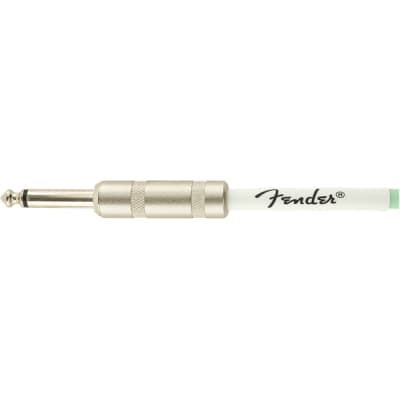 Fender Original Series Coil Cable - Straight / Angle 30' Surf Green image 6