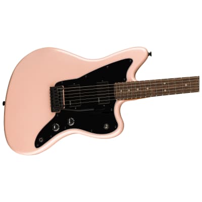 Squier (Fender) Contemporary Active Jazzmaster HH Guitar, Shell Pink Pearl image 2