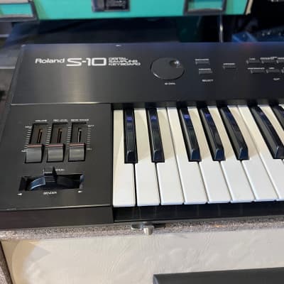 Roland S-10 Vintage 49-Key Digital Sampling Keyboard 1980s USB Mod Pro Serviced