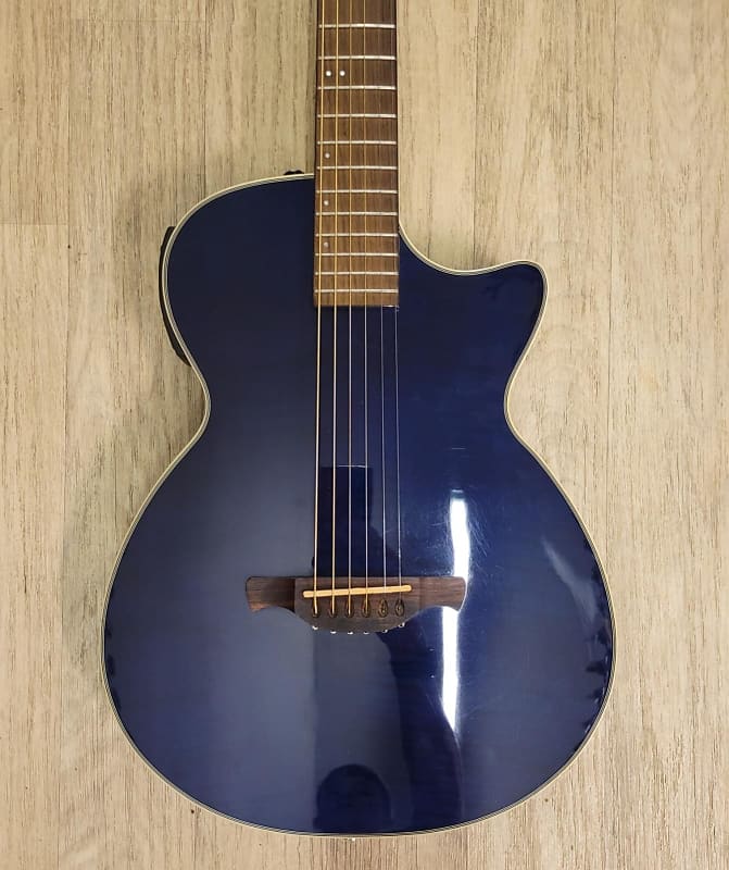 Crafter CT-120 TBU Solid Body Electro Acoustic Guitar in