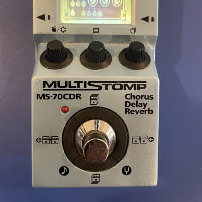 Zoom MS-70CDR MultiStomp 2010s - Blue (down cursor not working