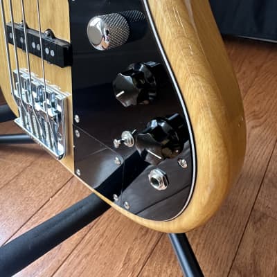 Fender Marcus Miller Artist Series Signature Jazz Bass - Natural image 5