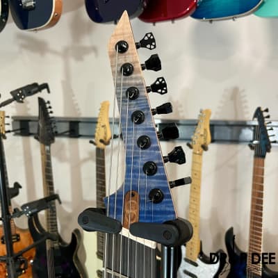OD Guitars Venus Multiscale 7-String Electric Guitar w/ Case-Mid Burst image 11