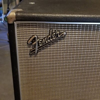 Fender Bassman 50 Silverface Bass Cabinet 2x15 | Reverb