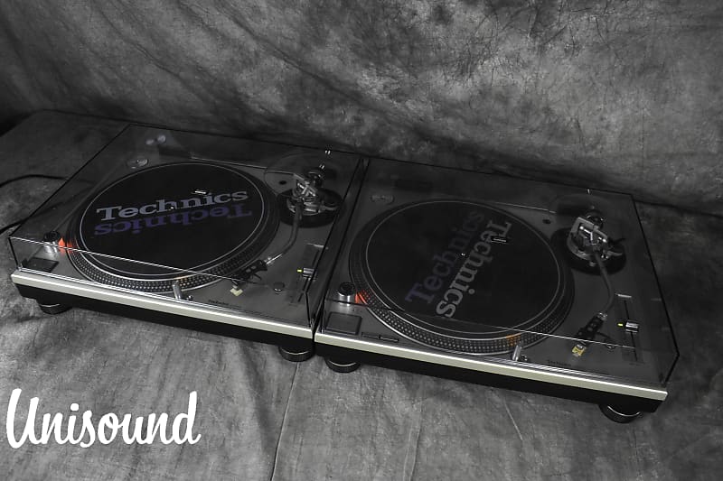Technics SL-1200 MK3D Silver pair Direct Drive DJ Turntable [Very