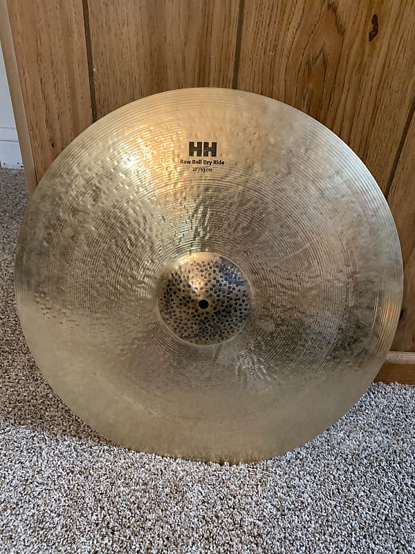 Sabian 21" HH Raw Bell Dry Ride Cymbal image 1