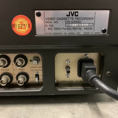 JVC CR-8250U Professional U-Matic Recorder Cassette Tape VCR VHS Editor image 9