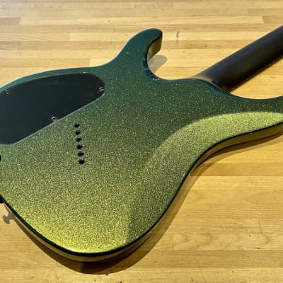 Ormsby SX Carved Top GTR6 (Run16B) Multiscale CH 2023 - Green/Gold Chameleon + Gigbag image 5