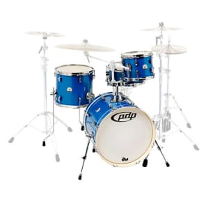 PDP PDNY1804SS New Yorker 10" / 13" / 18" w/ 6x13" Snare 4pc Kit