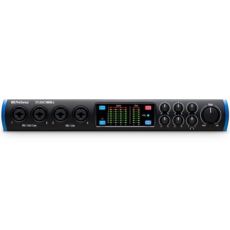 PreSonus Studio 1810C 18x8 USB-C Audio / MIDI Interface image 1