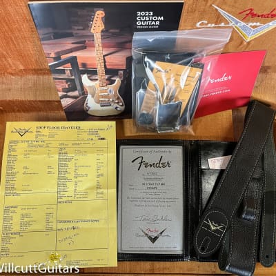 Fender Custom Shop 1956 Stratocaster Time Capsule White Blonde (479) image 8