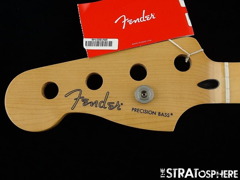 2023 Lefty Fender Player Precision P Bass Neck Bass Parts Reverb 9059