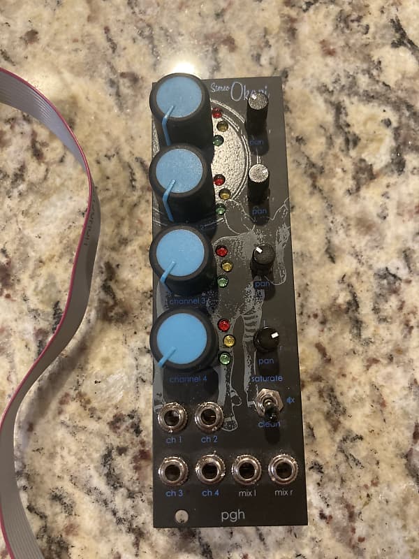 Pittsburgh Modular Okapi Stereo Mixer 2023 - Black | Reverb