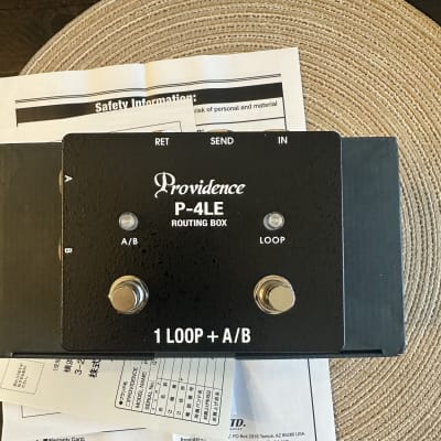 Providence P-4E A/B Box Pedal | Reverb