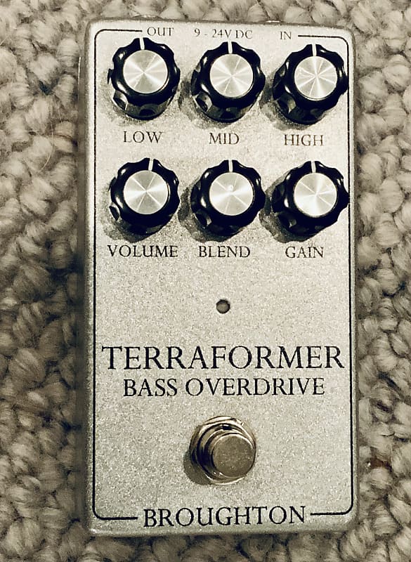 Broughton Audio Terraformer 2010s Silver Reverb