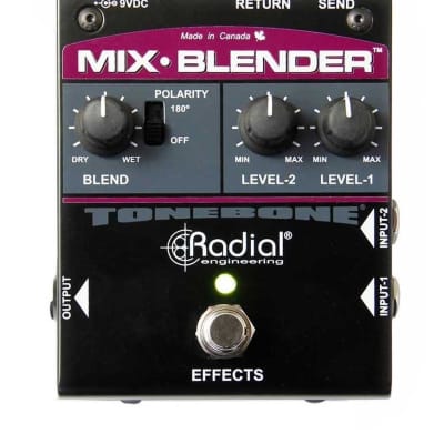 Radial Engineering Mix-Blender Dual Input Guitar With Effect Loop Pedal image 1