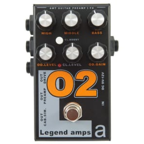 AMT Electronics O2 (Orange amp cab simulation) Legend Amps 2 ...