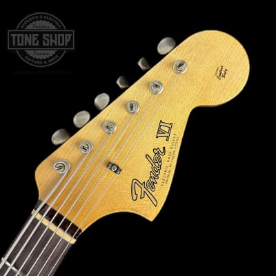 Mint Fender Custom Shop Limited Edition Bass VI Journeyman Relic Aged Dakota Red w/case image 5