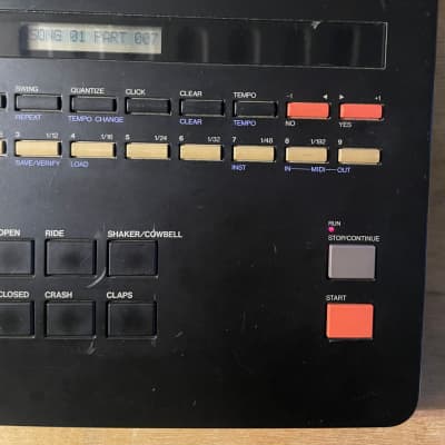 Yamaha RX15 Digital PCM Rhythm Programmer 1980s - Black image 2
