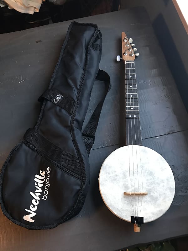 Nechville Banjovie 5 String Travel Banjo With Bag Reverb