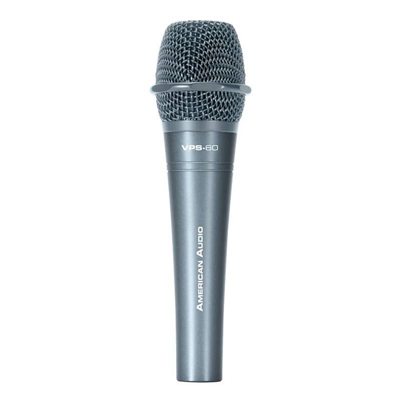 American Audio VPS-60 Supercardioid Handheld Vocal Microphone w/Clip+Cable+Bag image 1