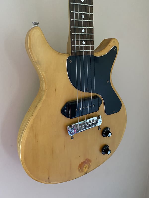 Epiphone Les Paul Junior Double Cutaway - MIJ TV Yellow | Reverb