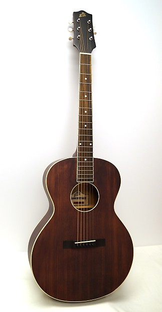 The Loar LH-204-BR Brownstone Small Body Acoustic Guitar - Brown
