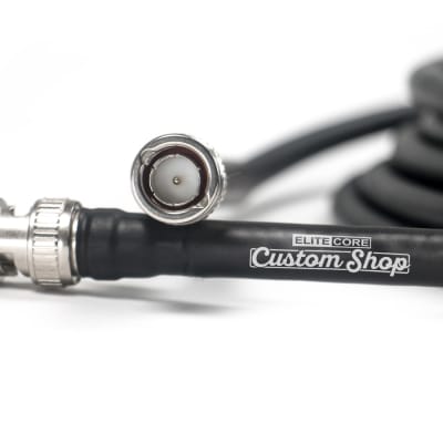 Elite Core HD-SDI RG6 Coaxial Cable With Compression BNC Connectors - 50 ft image 2