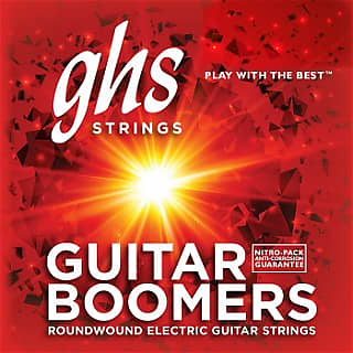 GHS 3 Pack Boomers GBL electric guitar strings .010-.046 image 1