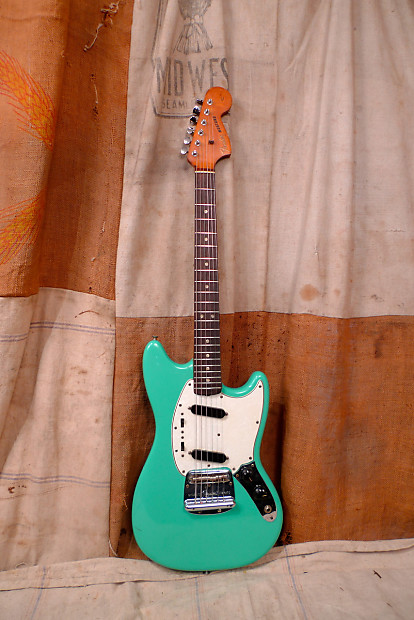 Fender Mustang 1971 Surf Green Refin