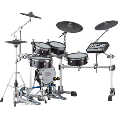 Yamaha DTX10K-M BF Electronic Drum Set Black Forest image 3