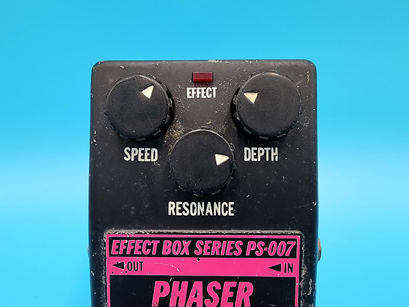 Rare Vintage 80s Guyatone PS-007 Phaser Guitar Effect Pedal