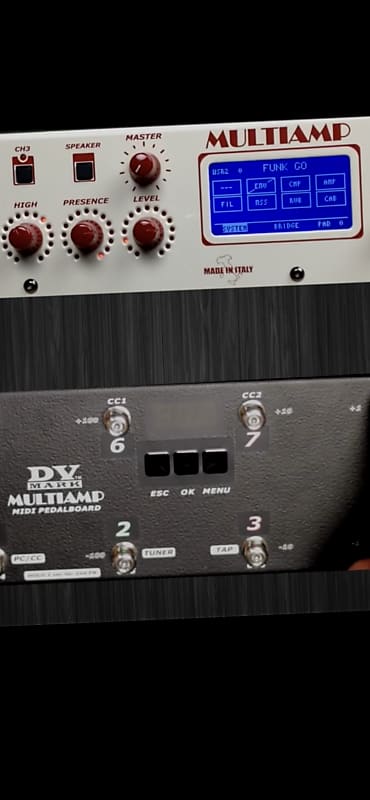 DV MARK multiamp MIDI pedalboard | Reverb