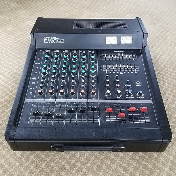YAMAHA EMX640 パワードミキサー Yamaha EMX640 6 Channel Powered Mixer Dual Amp | eBay