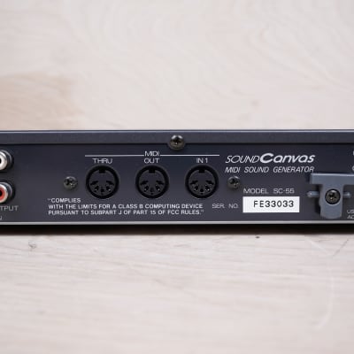 Roland Sound Canvas SC-55 MIDI Sound Generator Module 1992 w