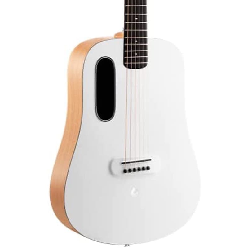 Lava Music Blue Lava Original Acoustic - Walnut / Frost White with Lite Bag