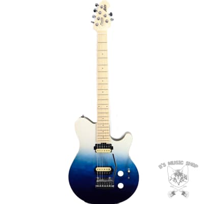 Sterling by Music Man SUB Series Axis AX3 in Spectrum Blue image 3