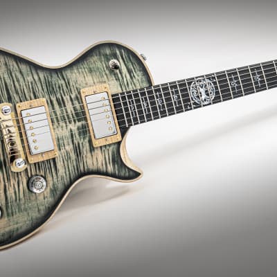 Mithans Guitars Berlin Green boutique electric guitar image 5