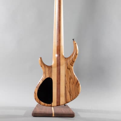 Early 1990's Tobias Basic 6 String Bass Guitar Zebrawood