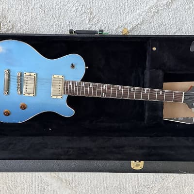 Friedman Metro D 2019 Electric Guitar  - Metallic Blue Relic image 3