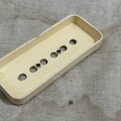 Vintage 1971-1972 Gibson Embossed Logo '58 (54) Les Paul Goldtop P-90 Pickup Cover #1 Rare image 8