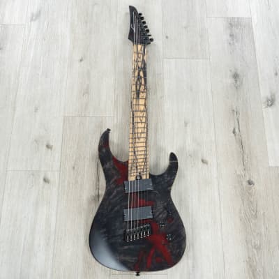 Legator Ninja N7FX 7-String Multi-Scale Guitar, Palemoon