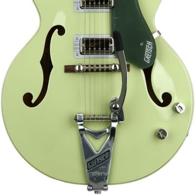 Gretsch G6118T-60GE Vintage Select Anniversary - Smoke Green  Bigsby image 1