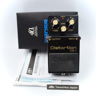 Boss DS-1-4A Distortion 40th Anniversary Edition