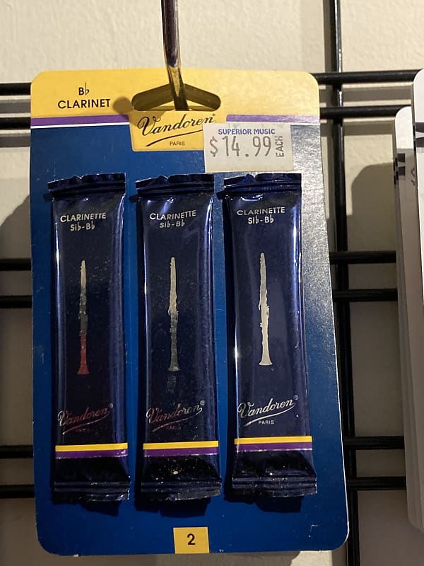 Vandoren reeds 2 (3) pack Reverb