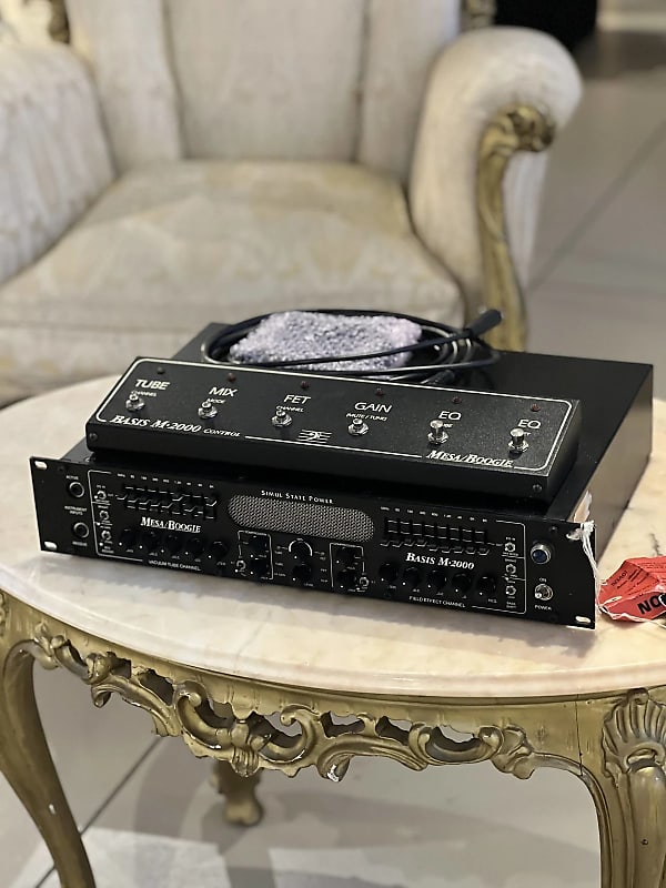 Mesa Boogie Basis M2000 + Original Footswitch image 1