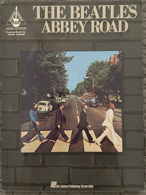 The Beatles - Abbey Road - Guitar Tab / Tablature Book | Reverb