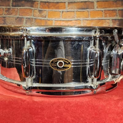 SBHB1404 - 14 x 4 Black Plated Hammered Brass Beaded Shell - Snare Drum
